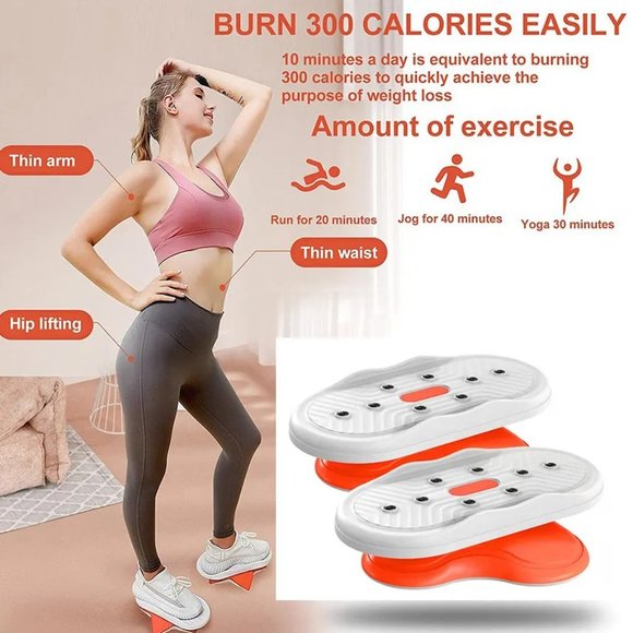 Twisting Weight Loss Split Waist Plate Gym Equipment Waist - Picture 11 of 12